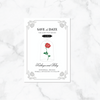 Be Our Guest - Save the Date Card & Envelope