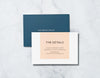 Calm Waters - Details Card
