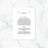 Country Elegance - Details Card
