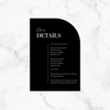 Elegant Curves - Details Card