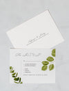 Eucalyptus Love - Response Card & Envelope