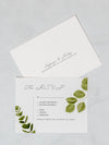 Eucalyptus Love - Response Card & Envelope