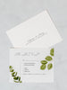 Eucalyptus Love - Response Card & Envelope