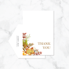 Fall Leaves - Thank You Card & Envelope
