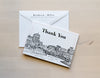 Kalamazoo - Thank You Card & Envelope