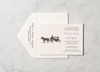 Mackinaw Charm - Invitation Card & Envelope