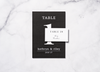 Modernly Elegant - Reception Table Numbers