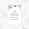 Neutral Florals - Details Card