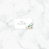 Neutral Florals - Reception Place Cards