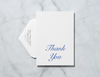 Sea Glass Watercolor - Thank You Card & Envelope
