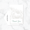 Seafoam - Thank You Card & Envelope