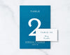 Seaside Journey - Reception Table Numbers