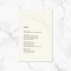 Simply Blushing - Reception Menu