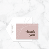 Simply Blushing - Thank You Card & Envelope