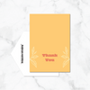 Summer Vibes - Thank You Card & Envelope