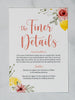Summer Lemons - Details Card