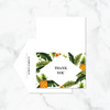 Tropical Pineapple - Thank You Card & Envelope