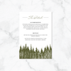 Whimsical Pines - Details Card