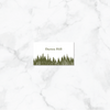 Whimsical Pines - Reception Place Cards
