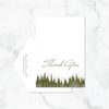 Whimsical Pines - Thank You Card & Envelope