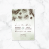 Winter Pines - Save the Date Card & Envelope