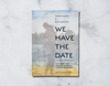 Abstract Watercolor - Save the Date Card & Envelope