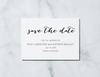 Anchored Love - Save the Date Card & Envelope