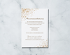 Gold Confetti - Details Card