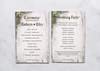 Homespun Love - Ceremony Program