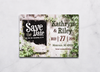 Homespun Love - Save the Date Card & Envelope