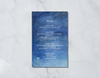 Navy Waves - Reception Menu