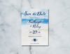 Sand Dunes - Save the Date Card & Envelope
