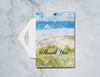 Sand Dunes - Thank You Card & Envelope