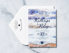 Seaside Journey - Invitation Card & Envelope