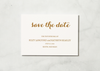 Signature Style - Save the Date Card & Envelope