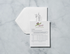Sweet Calla Lilly - Response Card & Envelope