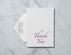 Sweet Calla Lilly - Thank You Card & Envelope