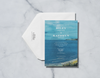 Vintage Beach - Invitation Card & Envelope